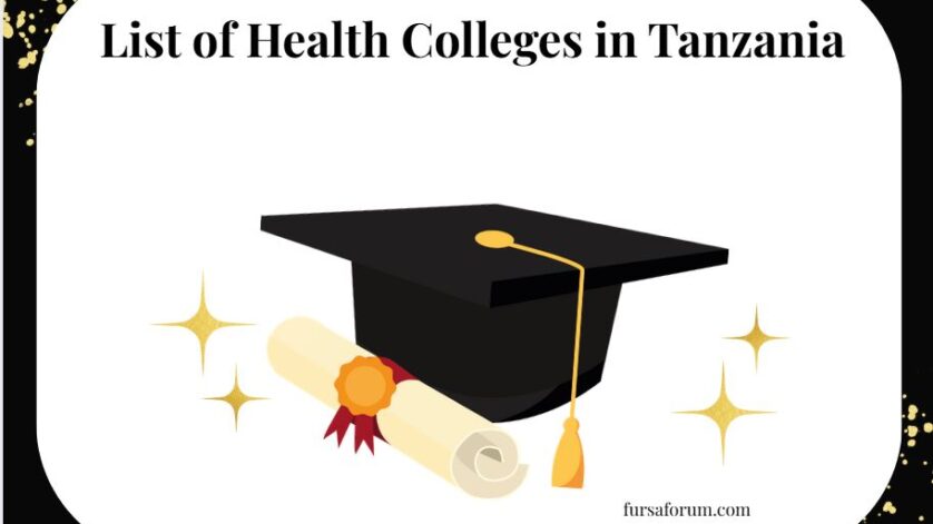List of Health Colleges in Tanzania