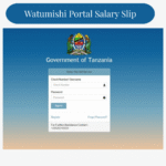 Watumishi Portal Salary Slip